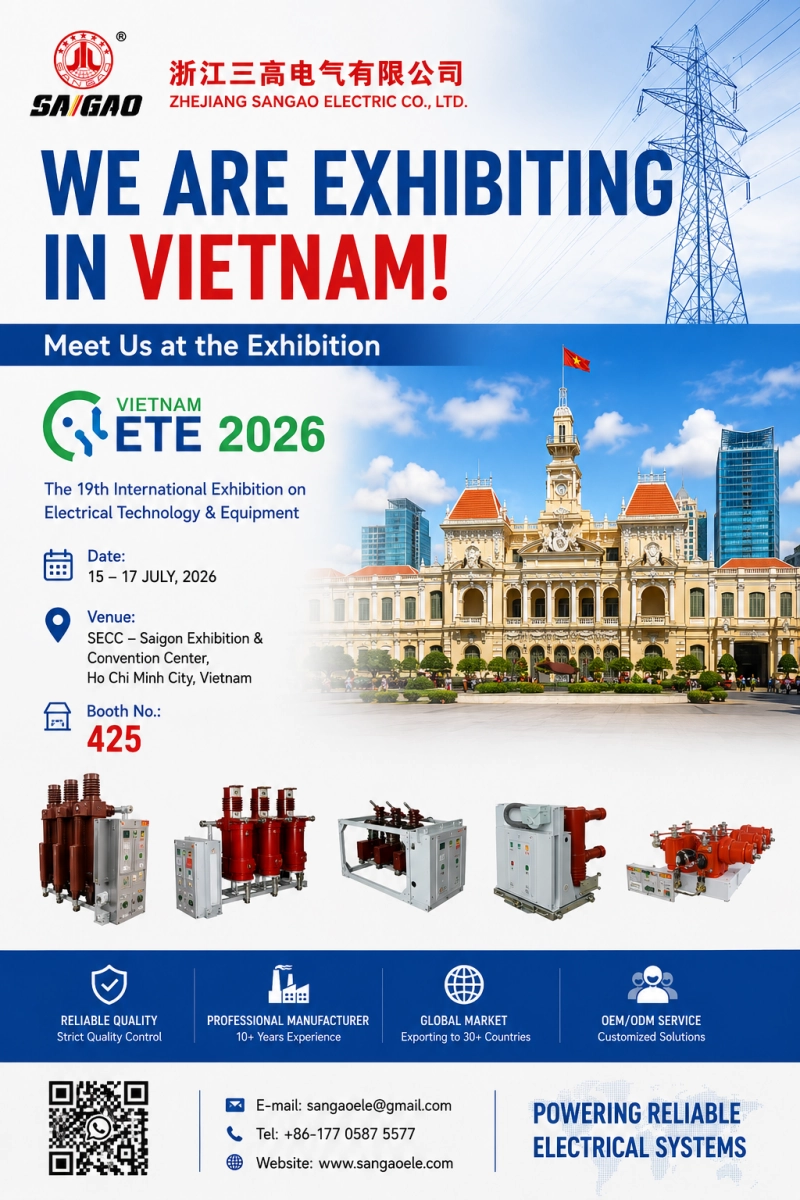 SANGAO participa da Vietnam ETE & Greenergy Expo 2026
